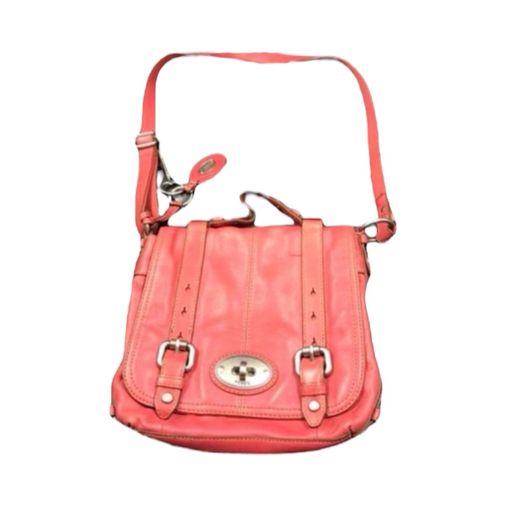 RARE Fossil Maddox Messenger Bag High Quality Leather Y2K Purse